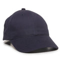 Outdoor Cap BCT-600 Structured Brushed Cotton Twill Solid Back Cap – Adjustable Hook/Loop Closure