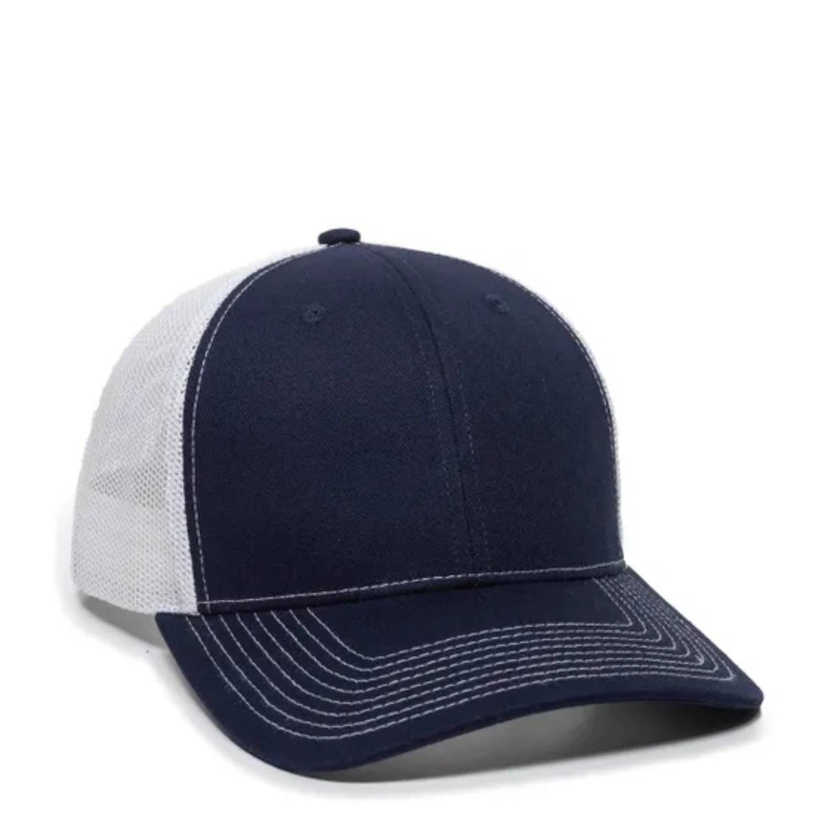 Outdoor Cap OC771 Premium Modern Trucker Cap – Pro Round Crown, Mesh Back, Structured Fit, Adjustable Snapback