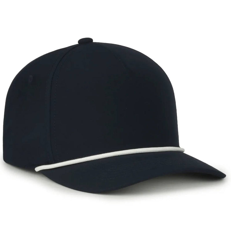 Outdoor Cap 550PF Performance 5-Panel Cap – High Crown Structured Hat with Moisture-Wicking Sweatband & Visor Cord