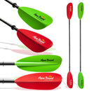 Aquabound Sting Ray Fiberglass 2pc Snap Button Kayak Paddle