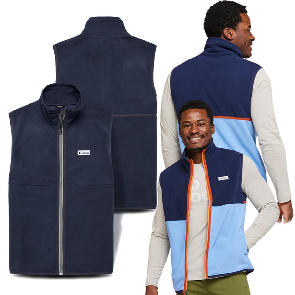 Cotopaxi Men's Amado Fleece Vest Lightweight w/ Woven Logo Label