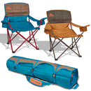 Kelty Deluxe Reclining Lounge Chair, Deep Lake/Fallen Rock – Folding Camp