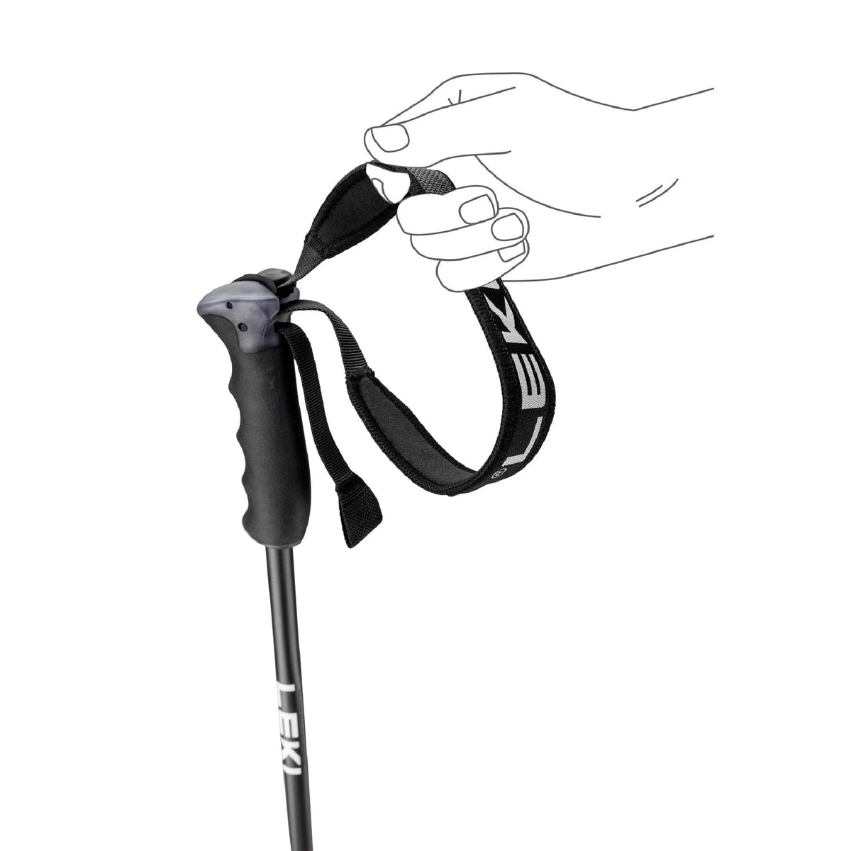 Leki Neo Lite Airfoil Alpine Ski Poles