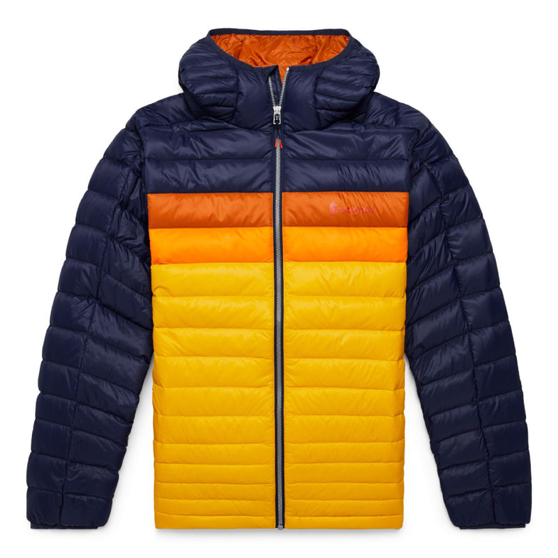 Cotopaxi Fuego Down Hooded Retro Striping Men's Jacket