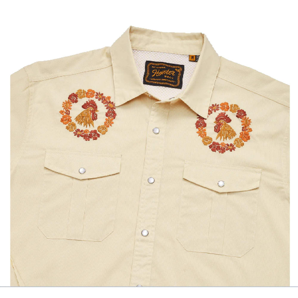 Howler Bros Gaucho Snap Men's Shirt – Classic Western Style with Comfortable, Durable Fabric and Snap Closure