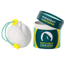 Midnight Lightning Naked Chalk Socks