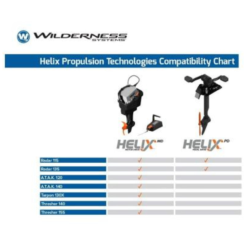 Wilderness Systems Helix Pedal Drive System for Recon Kayak