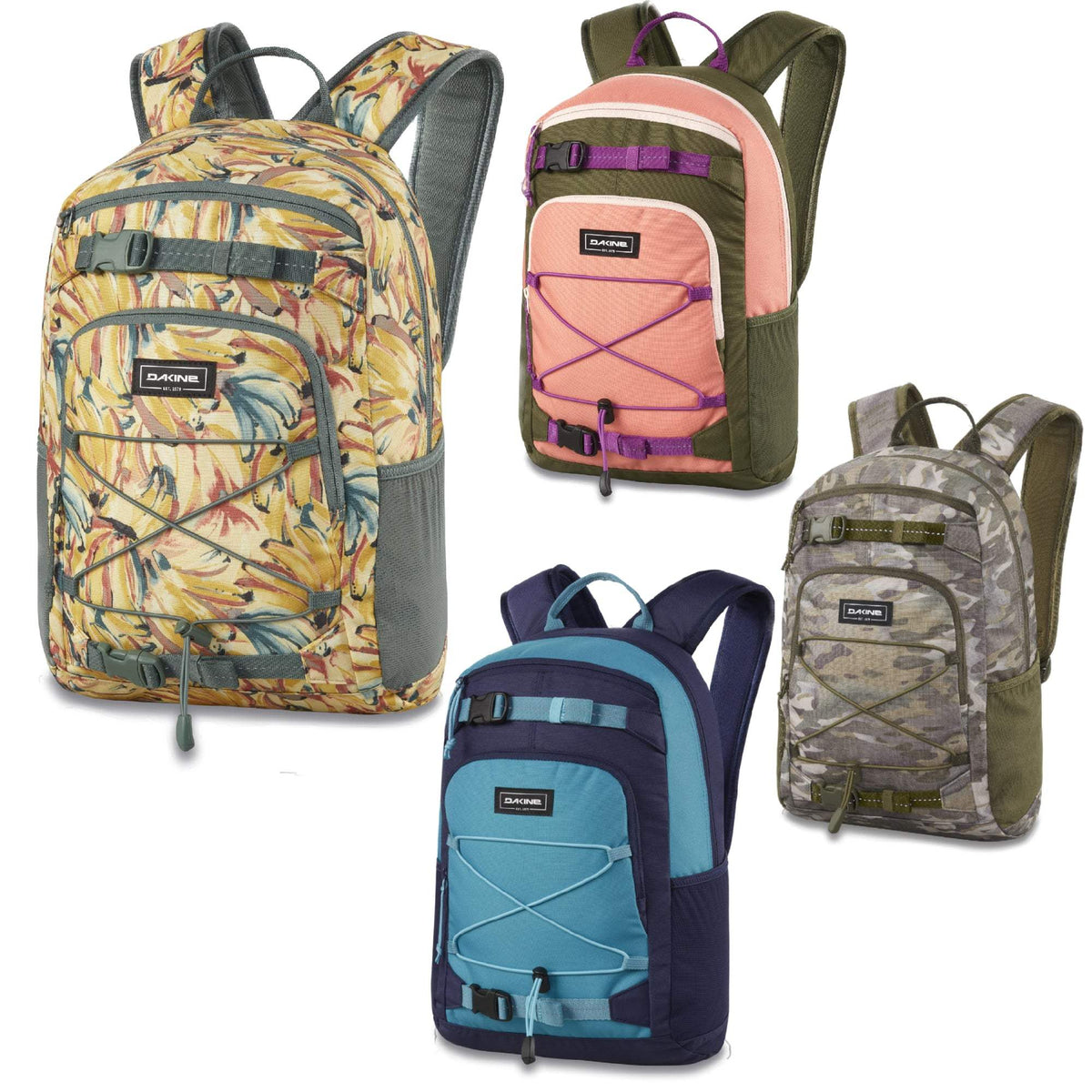 dakine grom mini backpack Youth Pack Okuma Ceymar HD High tec_QUICKFIRE2_RL_SP so notebooks Color:Firetiger Holographic