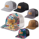 Dakine Peak to Peak Trucker Hat Adjustable Snap Back W/ Woven Flag Label