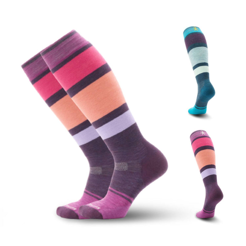 Smartwool Women's Snowboard Targeted Cushion Over The Calf Socks |  Elevate Your Snow Day with Unmatched Comfort and Performance