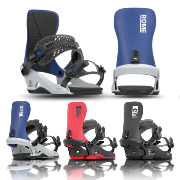 Rome Trace Snowboard Bindings - Men's 2025 | Effortless All-Mountain Performance with Versatile Support