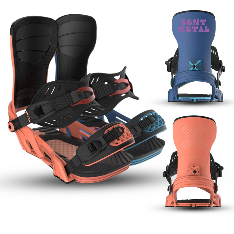 Bent Metal Stylist Snowboard Bindings - 2025 | Designed for all terrains, offering superior control and comfort