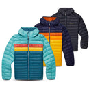 Cotopaxi Fuego Hooded Down Jacket Men's Retro Striped Down Jacket