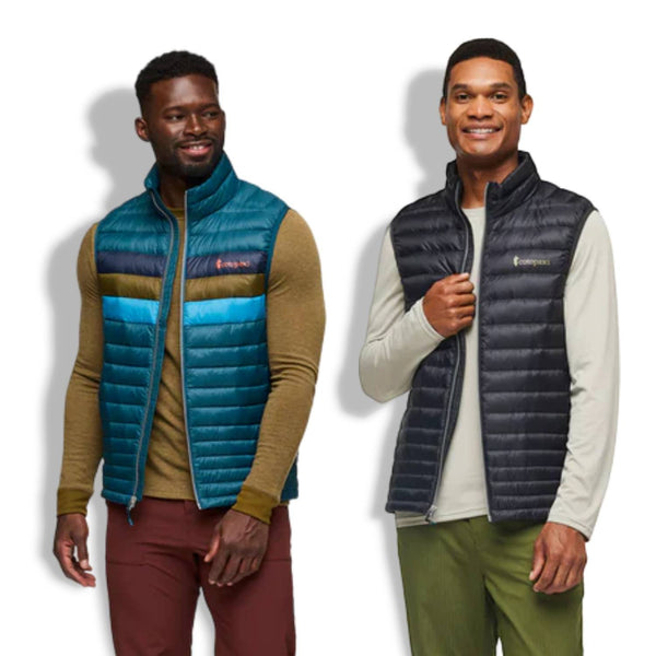 Cotopaxi Fuego Down Vest - Men's | Eco-Friendly Insulated Vest for Versatile Layering in Varied Weather