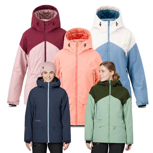 FlyLow Women's Hardshell Lined Sarah Jacket