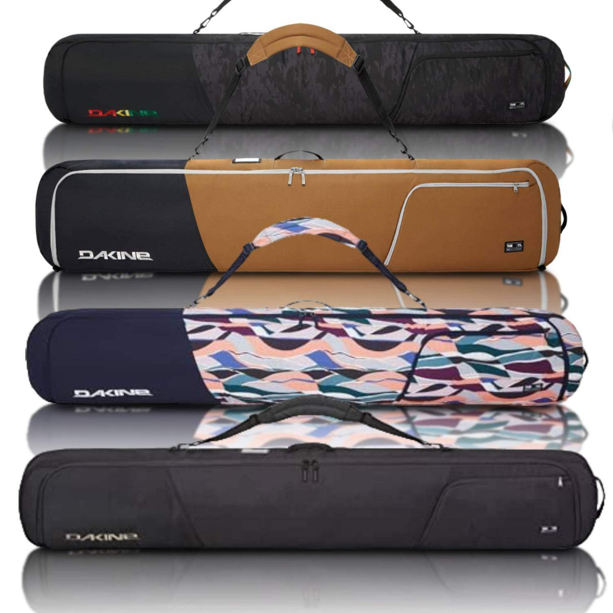 Dakine Ski Sleeve Night Skyline - 175cm Protective Ski Bag With Shoulder Strap
