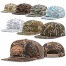 Richardson 256P Camo Umpqua Rope Hat Snapback Five-Panel Baseball Cap - Print Camo Umpqua Hat