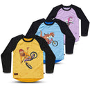 Kids Ride Shotgun MTB Windproof Jersey Youth-Specific Design for Comfort and Protection
