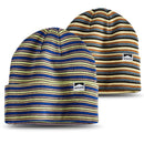 Autumn Mixed Stripe Beanie: Mountain-Ready Style with All-Day Warmth and Comfort