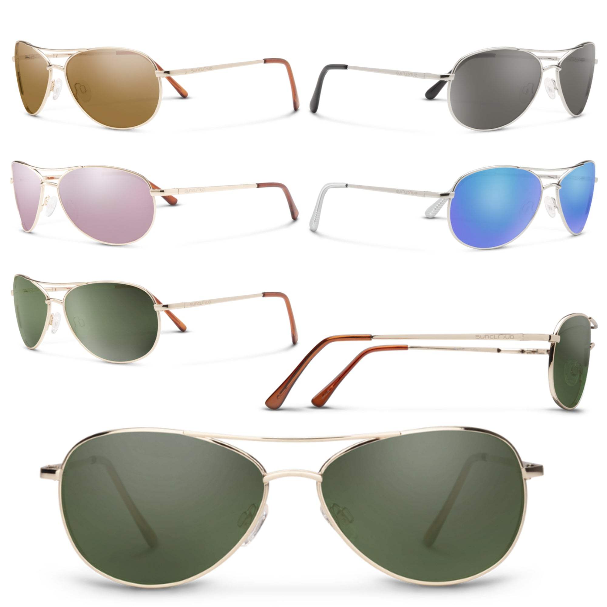 Suncloud Patrol Polycarbonate Injection Molded Lenses Sunglasses ...
