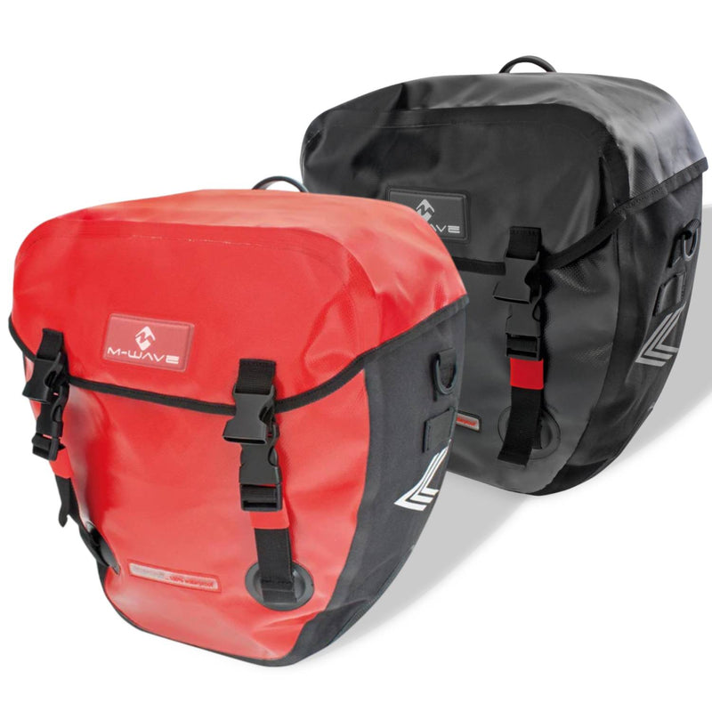 M-Wave Alberta 40L Pannier Bag - Durable 40L Pannier Bags for Long-Haul Adventures