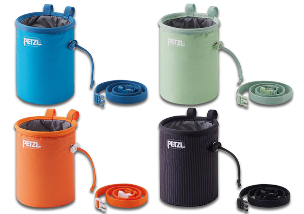 Petzl Bandi Chalk Bag | Lightweight, Durable Chalk Holder with Easy-Access Design for Climbers and Outdoor Enthusiasts