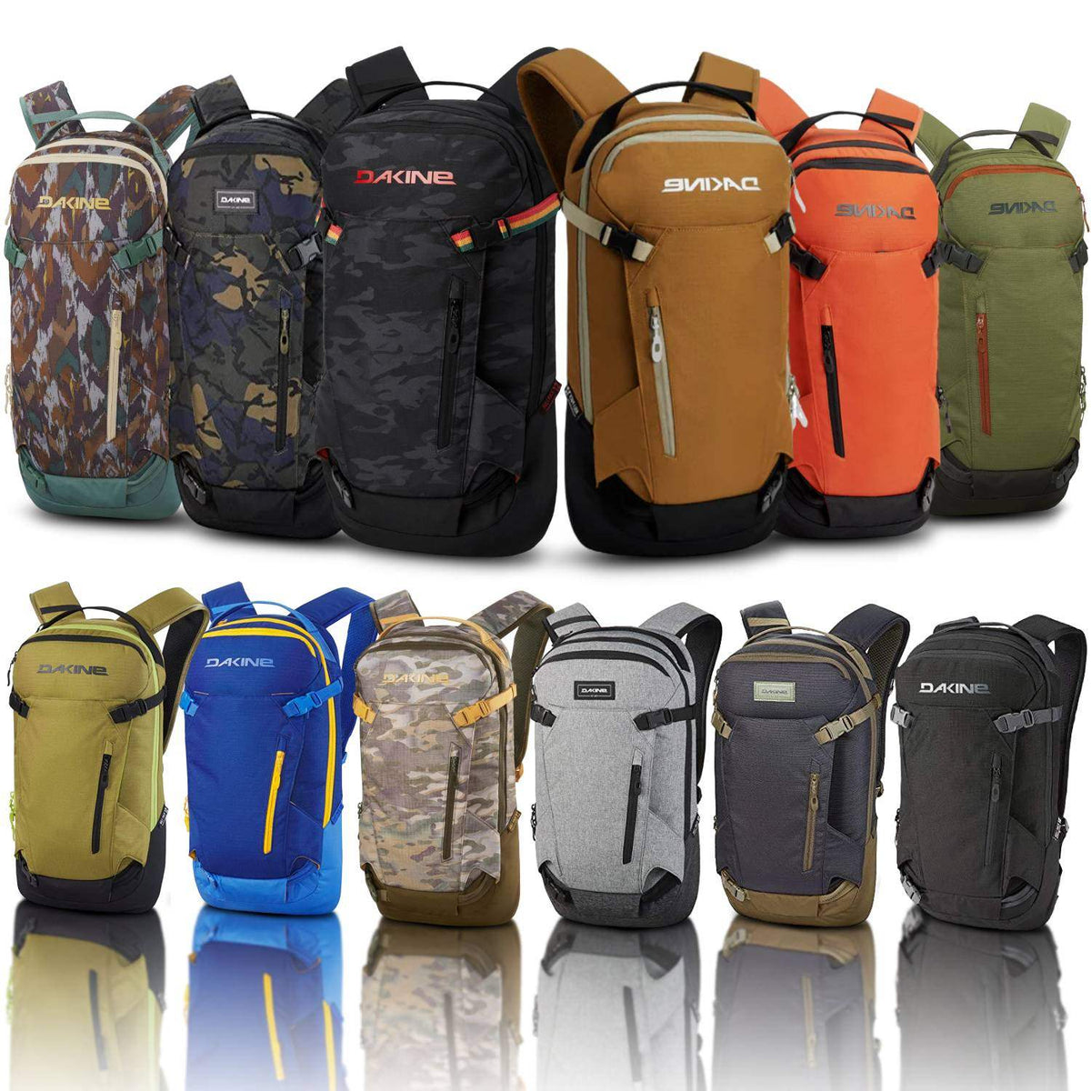 Dakine Heli Pack 12L Backpack - Ski Backpack Snowboard Backpack Dakine Heli Pack 12L Backpack - Ski Backpack Snowboard Backpack