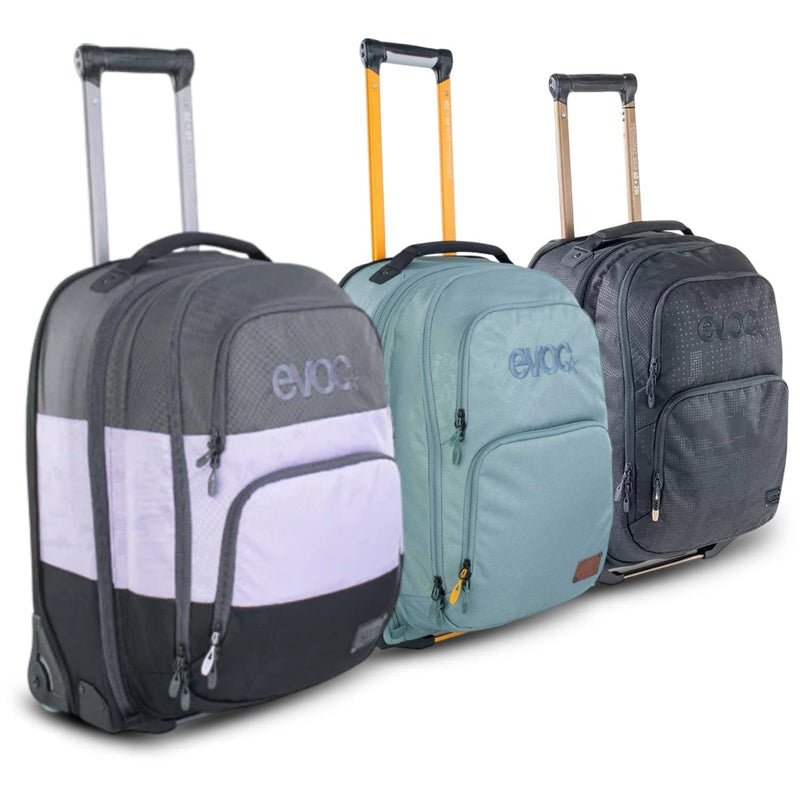 EVOC Terminal 40L Travel Bag w/ 20L Detachable Backpack - Versatile Carry-On with Detachable Daypack