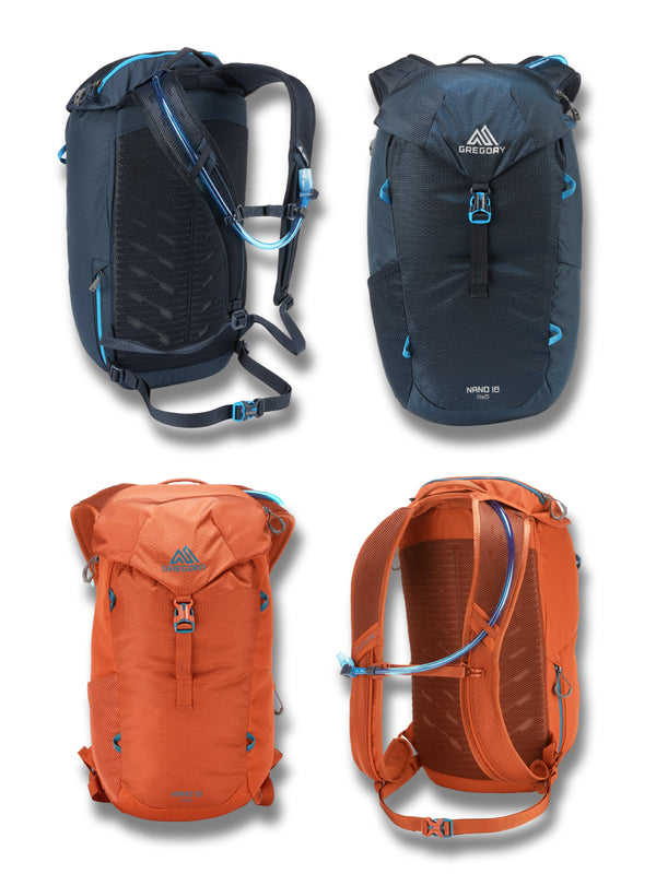 Gregory Nano 18 H2O Hydration Pack | Compact and Lightweight Redrock Backpack for Outdoor Adventures