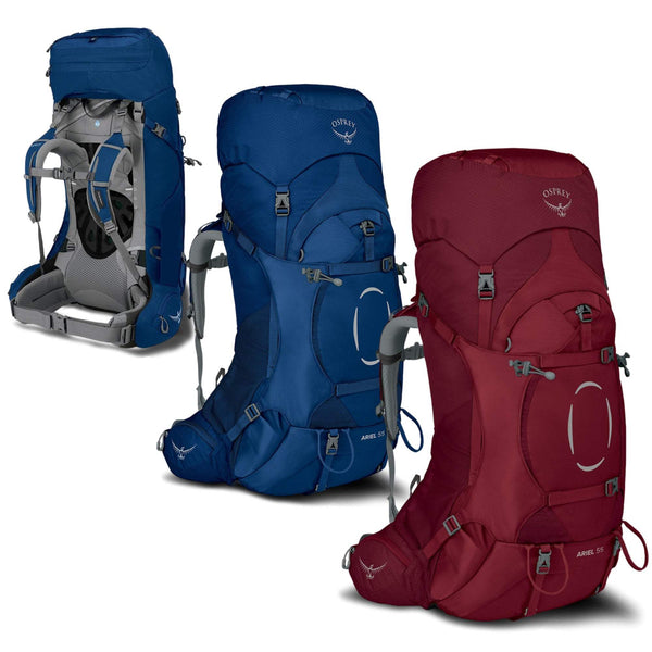 osprey ariel 55 backpack sale Womens' Hiking Byron Bay Camping & Disposals the Osprey Ariel 65 W is durable enough to withstand the rigors of the outdoors Osprey Packs Ariel AG 55L