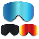 Goodr Snow Gs Polarized Performance Sunglasses – No-Slip, No-Bounce, UV400 Protection for Snow Sports & Winter Adventures