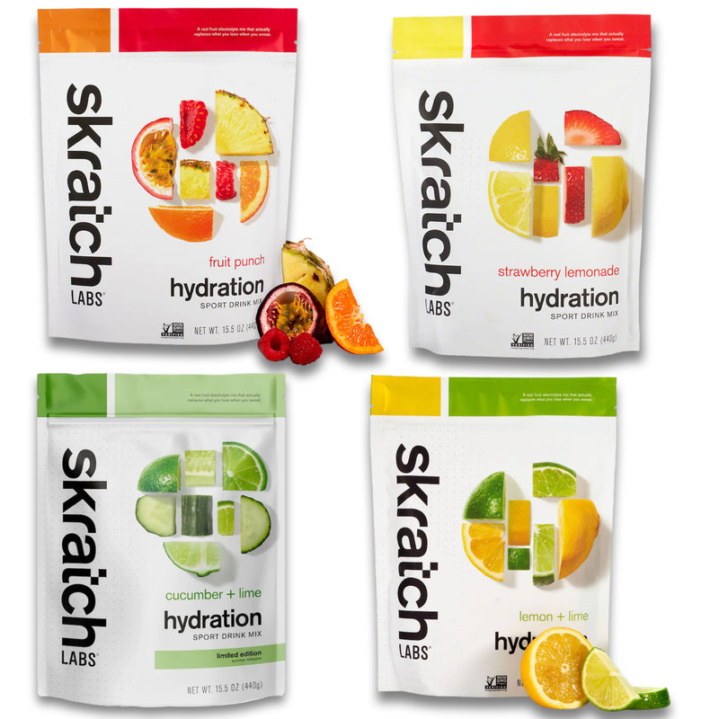 Skratch Labs Hydration Sport Drink Mix 440g 20-Serving Resealable Pouch