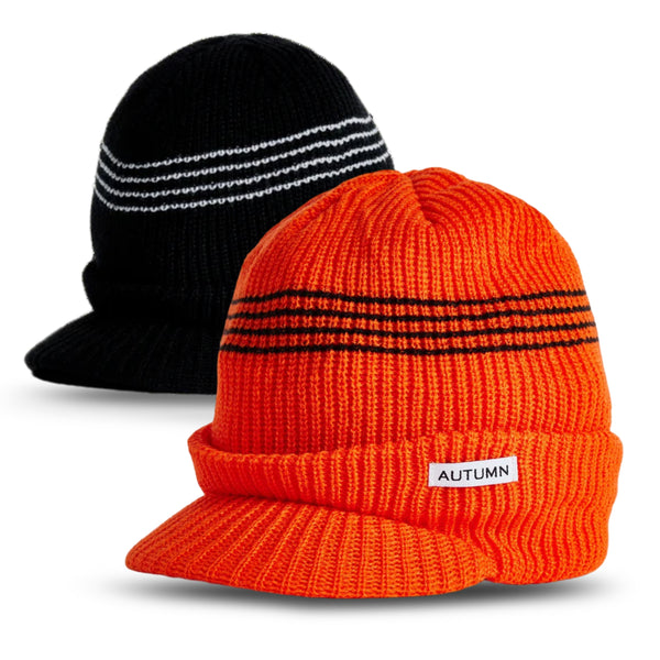 Autumn Visor Beanie