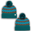 Cotopaxi Cumbre Beanie - Retro-Inspired Knit Beanie with Pom Pom and Soft Fold-Over Cuff