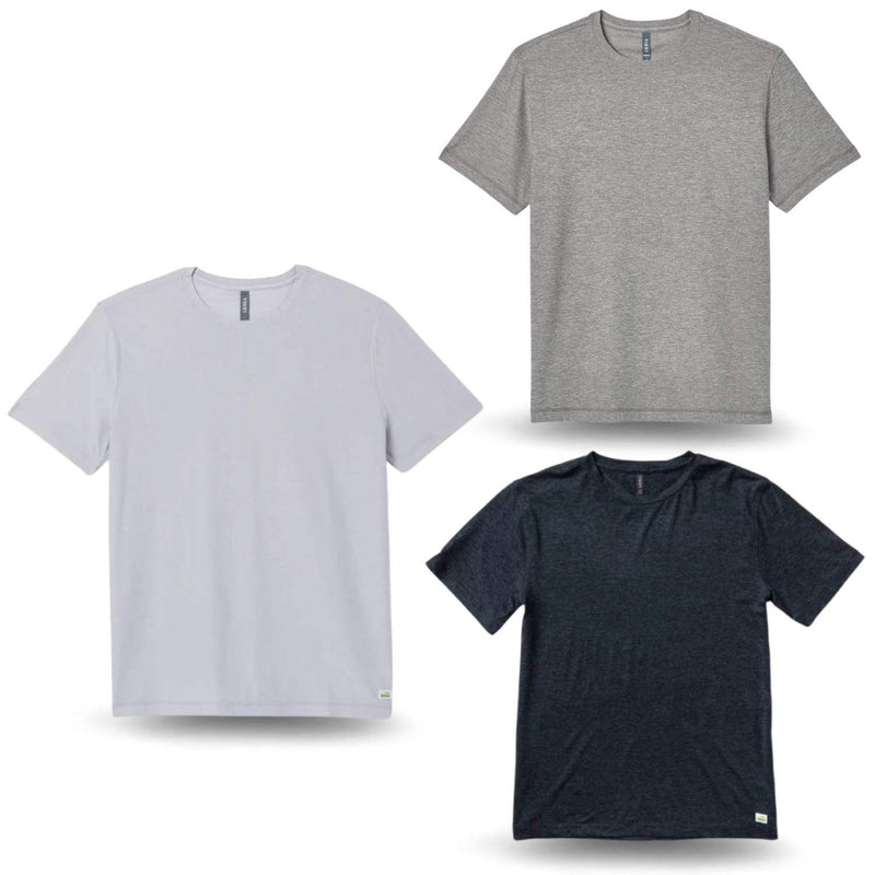 Vuori Strato Tech Tee - Men's | Ultra-Soft, Moisture-Wicking Performance T-Shirt for Training & Everyday Comfort