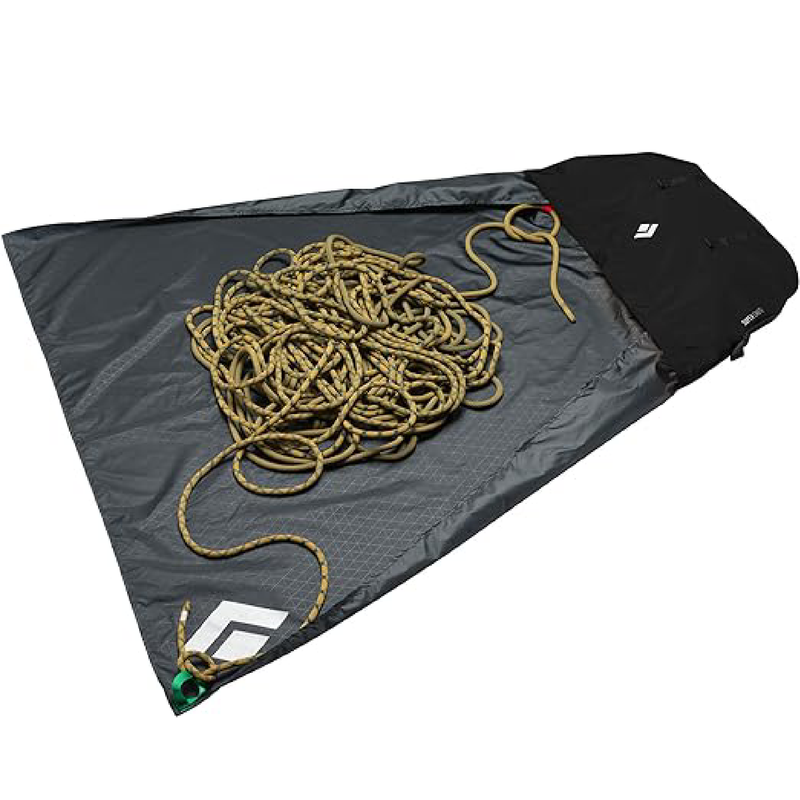 Black Diamond Super Chute Rope Bag | Large, Durable Bag with Easy-Access Design for Efficient Rope Management and Transport