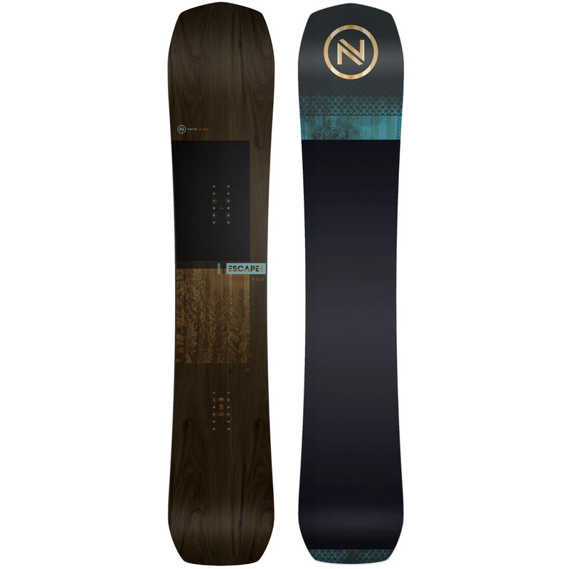 Nidecker Escape Plus Snowboard - Men's 2025 | Sharp edge response, plenty of pop, and a smooth ride even at high speeds