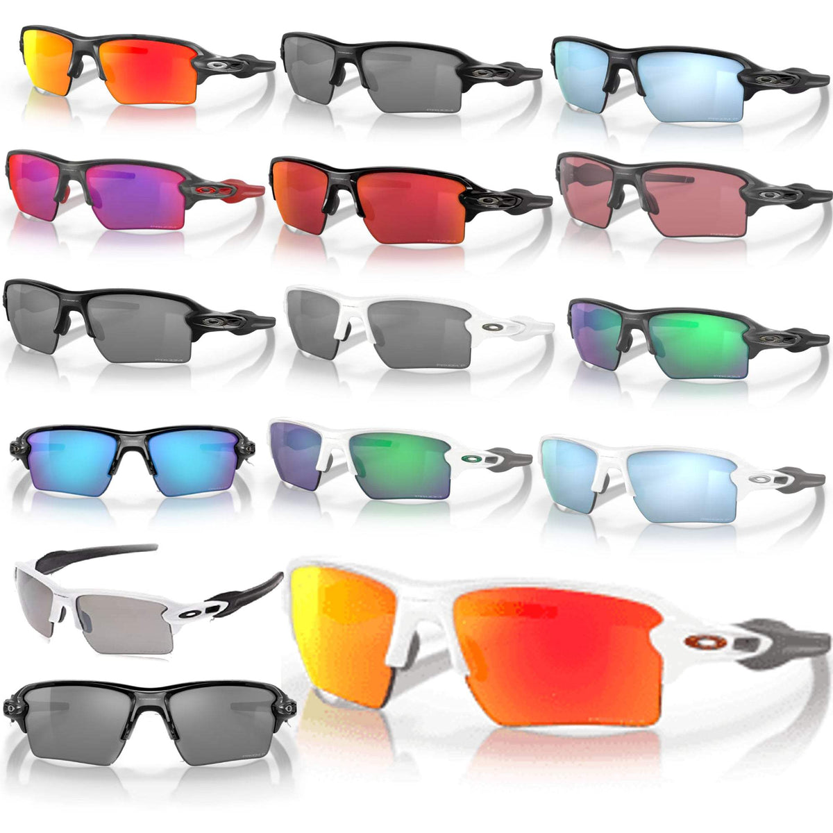 Oakley Flak 2.0 XL Men's Performance Sunglasses – Enhanced Coverage, Prizm Lens, and Secure Fit