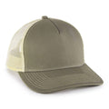 Outdoor Cap 571 Premium 5-Panel Trucker Cap – Modern Design with Chino Twill Front & Mesh Back