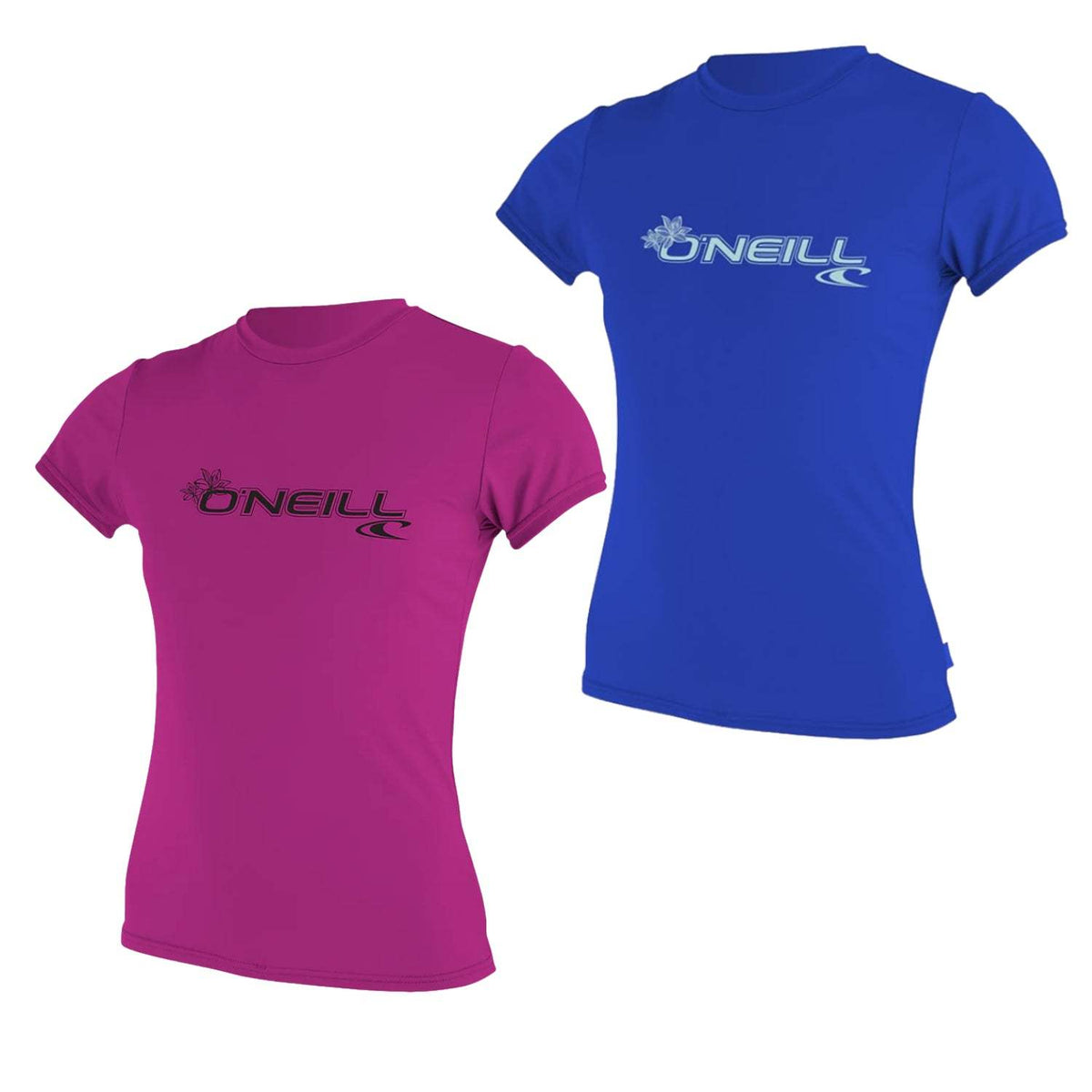 O'Neill Basic Skins UPF 50+ Short Sleeve Women's Sun Shirt – Lightweight, Breathable & UV Protection for Active Outdoor Fun