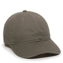 Outdoor Cap GWT-111 Garment Washed Dad Cap – Low Crown Unstructured Cotton Twill Adjustable Hat