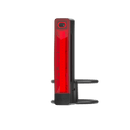 Knog Plus Rear Light: Sleek Black Design with Advanced Features for Enhanced Bicycle Safety and Visibility
