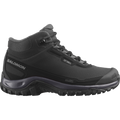 Salomon Shelter Waterproof women's winter boot in Black / Nine Iron / Excalibur