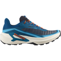 Salomon Genesis 2 men's trail running shoe in GIBRALTAR SEA/VANILLA ICE/DRAGON FIRE