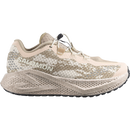 Salomon Aero Glide 4 GRVL women's gravel running shoe in Tapioca/Desert Tan/Burro