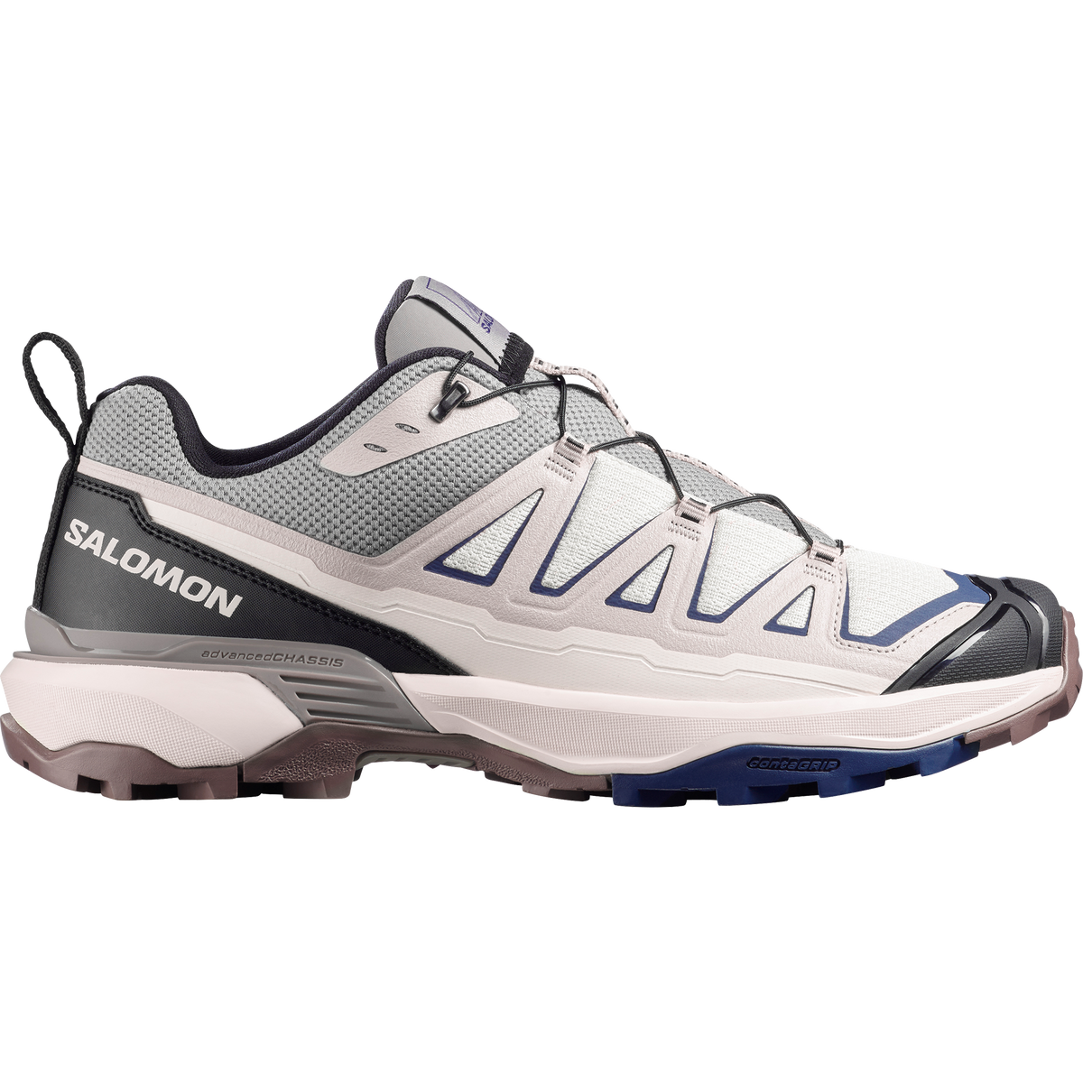 Salomon X Ultra 360 Edge men's hiking shoe in VANILLA ICE/SILVER CLOUD/SPELLBOUND