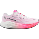 Salomon Aero Blaze 4 women's road running shoe in White / Knockout Pink / Black