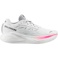 Salomon Aero Glide 4 men's road running shoe in White/White/Black