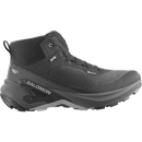 Salomon Genesis Mid GORE-TEX men's hiking boot in BLACK/ASPHALT/ALLOY