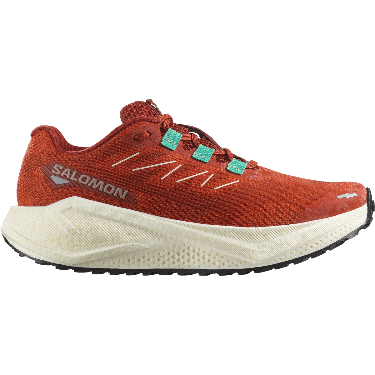 Salomon Aero Blaze 3 GRVL women's gravel running shoe in BURNT OCHRE/VANILLA ICE/VANILLA ICE